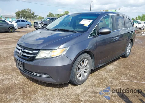 2016 Honda Odyssey Se из США, поврежденный, VIN 5FNRL5H38GB104189